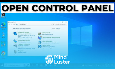 How to Open Control Panel in Windows 10