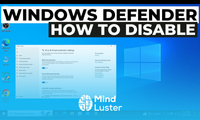 How to Turn Off Disable Windows Defender in Windows 10 2024