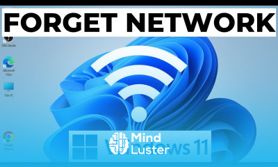 How to Forget a WIFI Network in Windows 11