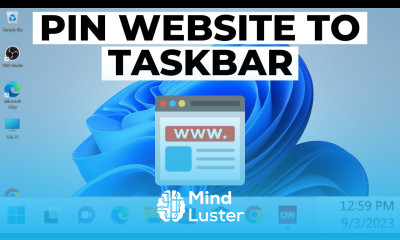 How to Pin a Website to Taskbar in Windows 11