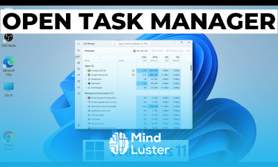 Learn How to Open Task Manager in Windows 11 - Mind Luster