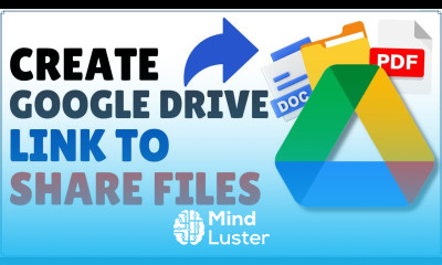 How to Create Google Drive Link to Share Files