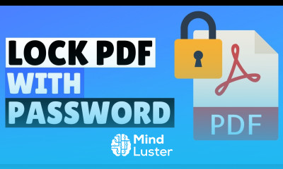 How to Password Protect PDF File Set Password on PDF