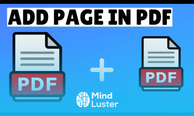 How to Add Page in PDF File