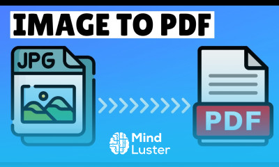How to Convert JPG Image to PDF File Photo to PDF Converter
