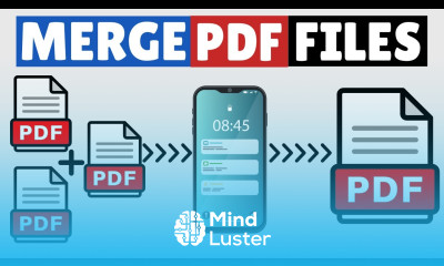 How to Merge PDF Files into one in Mobile