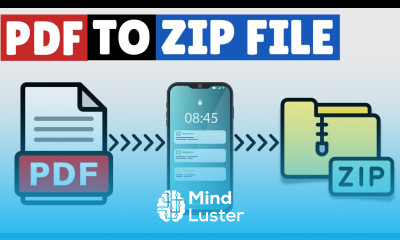 How to Convert PDF to ZIP File in Mobile Android iPhone