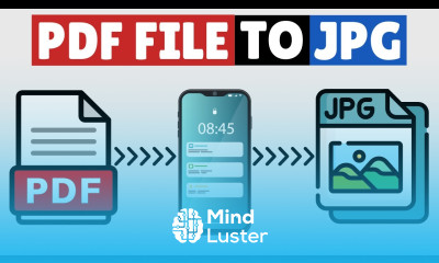 How to Convert PDF to JPG in Mobile 2023 iPhone Android