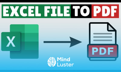 How to Convert Excel to PDF