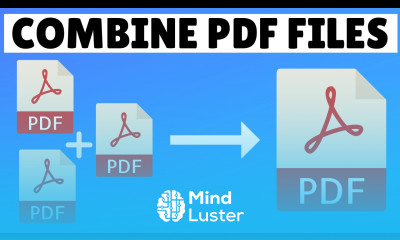 How to Combine PDF Files into One
