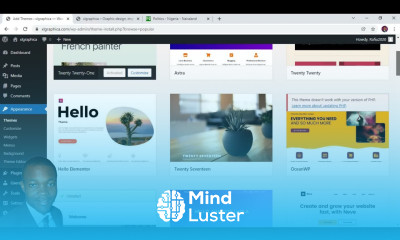 how to installed custom WordPress Theme tutorial