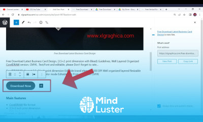 how to add download button to your website or blog post