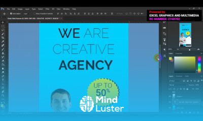 WEB BANNER DESIGN IN Photoshop part 3