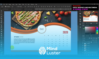 Desk Calendar Design in Photoshop Part 4