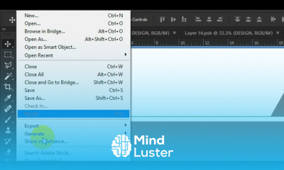 Adobe Photoshop how to create estate postcard design beginner guide Part 1