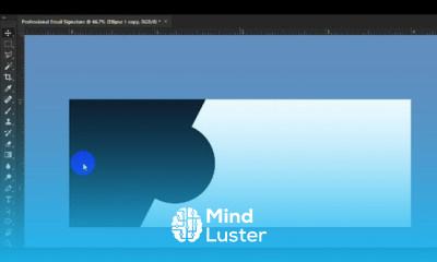 how to design email signature in photoshop