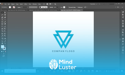 SIMPLE LOGO illuatrator logo Design Tutorial 2