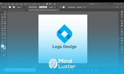 SIMPLE LOGO illuatrator logo Design Tutorial
