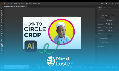 How To Circle Crop Image in Illustrator