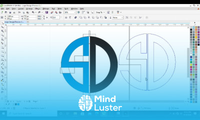 Logo Design Process Monograma Logo