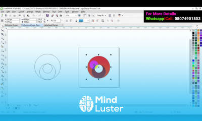 Stationery Design for beginner s in corelDRAW Tutorial Part 1
