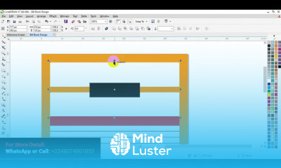 how to design A5 INVOICE DESIGN in CorelDRAW