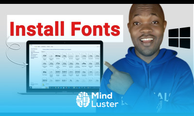 How to Install Fonts in Windows Laptop