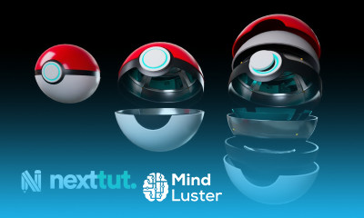 Model a 3D Pokeball in Maya Inside Mechanism