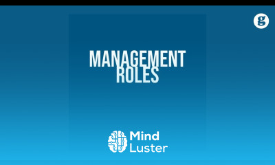 Management Roles