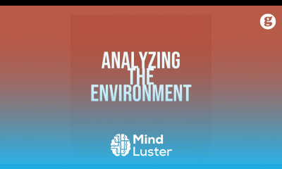 Analyzing the Environment