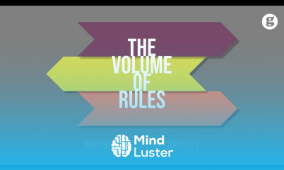 The Volume of Rules