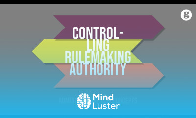 Controlling Rulemaking Authority