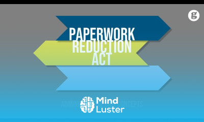 Paperwork Reduction Act