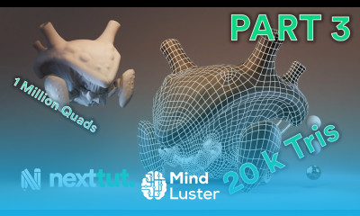 Create a Game Ready 3D Enemy Minion Part 3 Maya Retopology