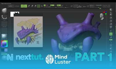 Create a Game Ready 3D Enemy Minion Part 1 Zbrush Sculpting