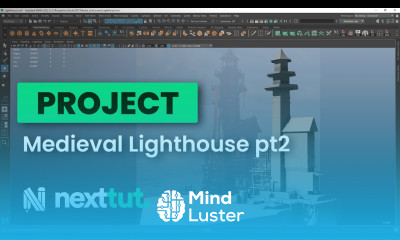Maya Environment Modelling Tutorial Medieval Lighthouse Part 02