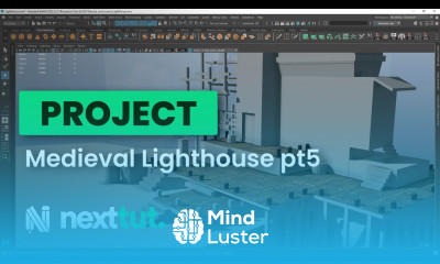 Maya Texturing Tutorial Medieval Lighthouse Part 05