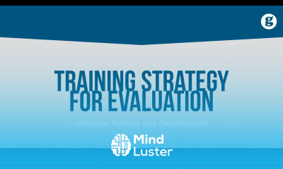 Training Strategy for Evaluation