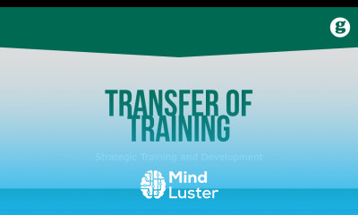 Transfer of Training