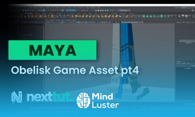MAYA TUTORIAL Obelisk Game Asset Part 4