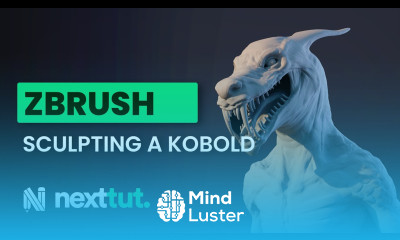 Zbrush Tutorial for Beginners Sculpting Vampire Kobold Part 2