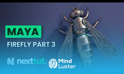 Maya Tutorial UV Unwrapping and Baking Firefly part 3