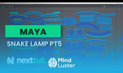 MAYA TUTORIAL Snake Lamp Cinematic Asset pt 5