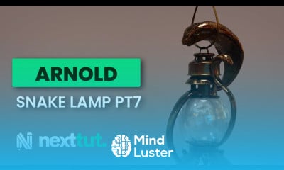 ARNOLD TUTORIAL Snake Lamp Cinematic Asset pt 7
