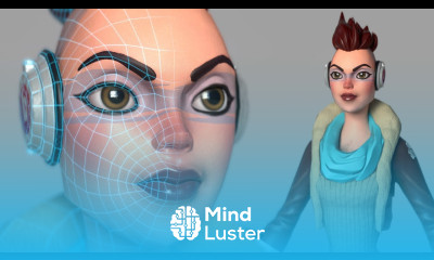 Character Modeling and texturing Complete Pipeline Course Promo with link