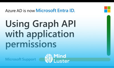 Overview of application permissions and using Graph API with application permissions Microsoft