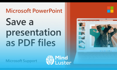 Convert PowerPoint to PDF Microsoft