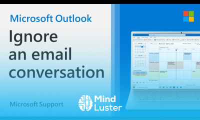 How to ignore email conversations in Outlook Microsoft