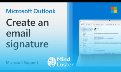 How to add a signature in Outlook Microsoft