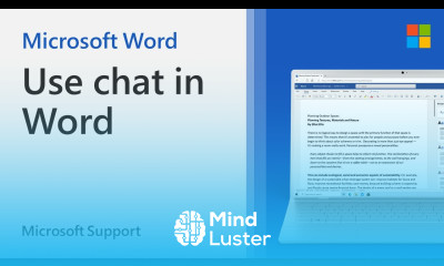 How to chat in Word Microsoft
